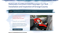 Desktop Screenshot of occarseatsafety.com