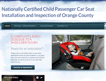 Tablet Screenshot of occarseatsafety.com